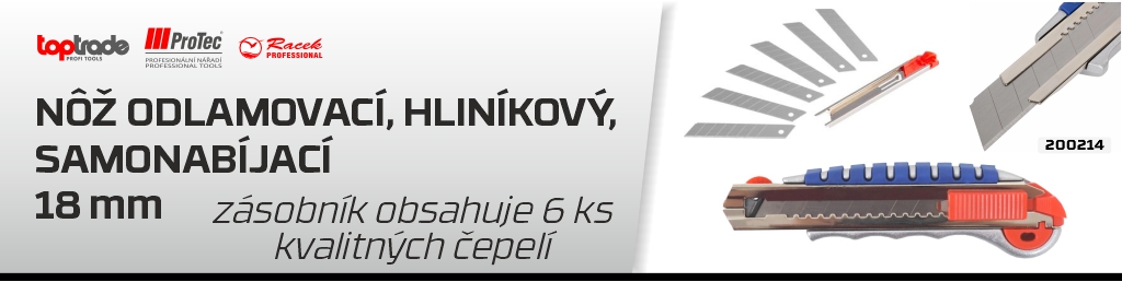 obsahuje 6 ks kvalitných čepelí